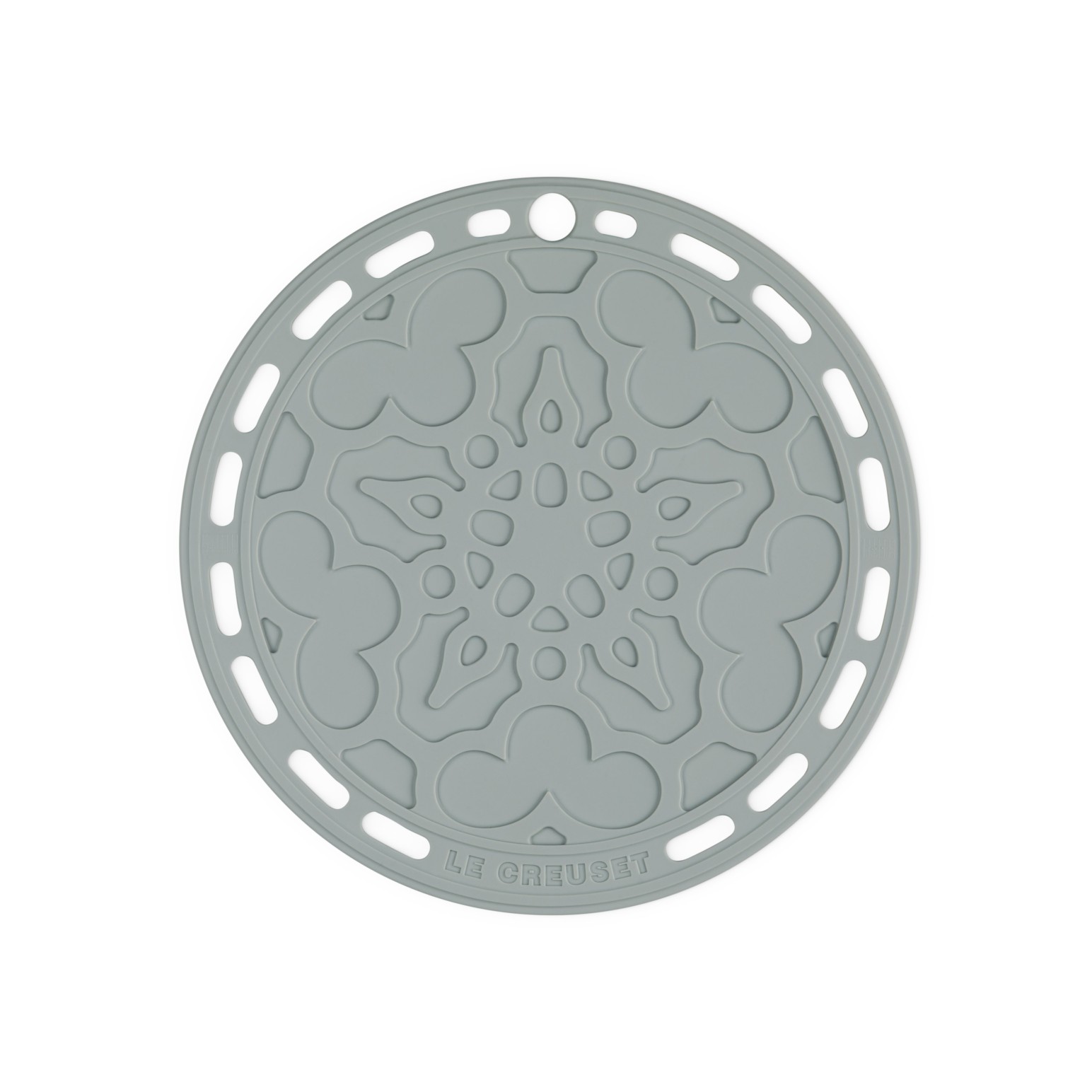 Le Creuset Heritage French Silicone Trivet 20cm - Sea Salt
